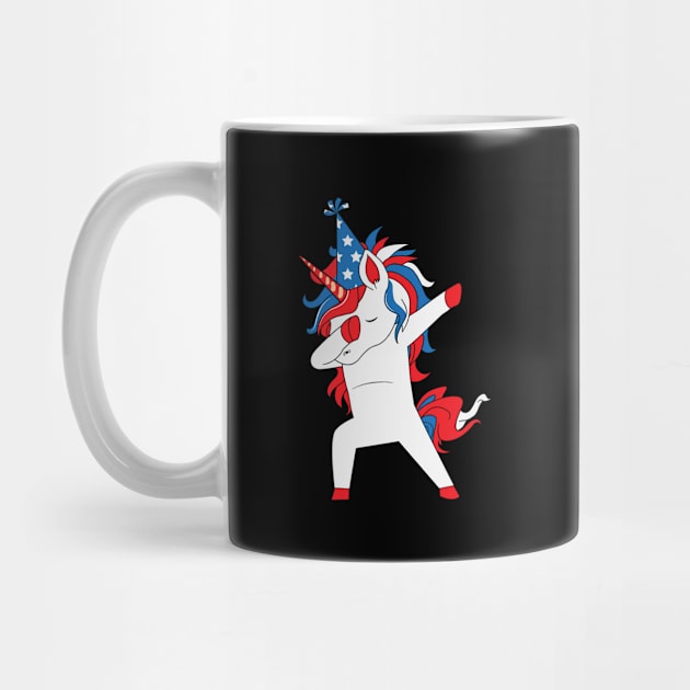 Dabbing Uncle Sam T Shirt 4th of July by ssflower